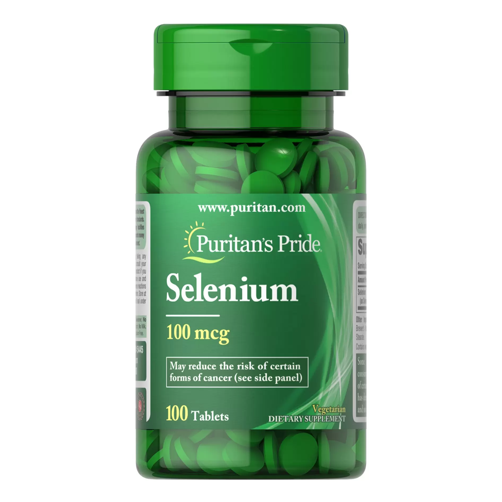 Puritan's Pride Selenium 100 mcg / 100 Tablets