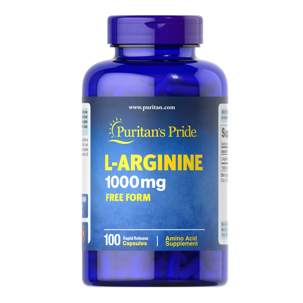 Puritan's Pride L-Arginine 1000 mg / 100 Capsules