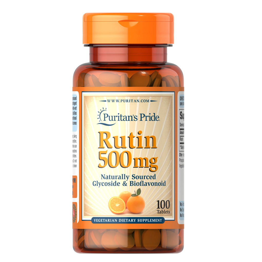 Puritan's Pride Rutin 500 mg. / 100 Tablets