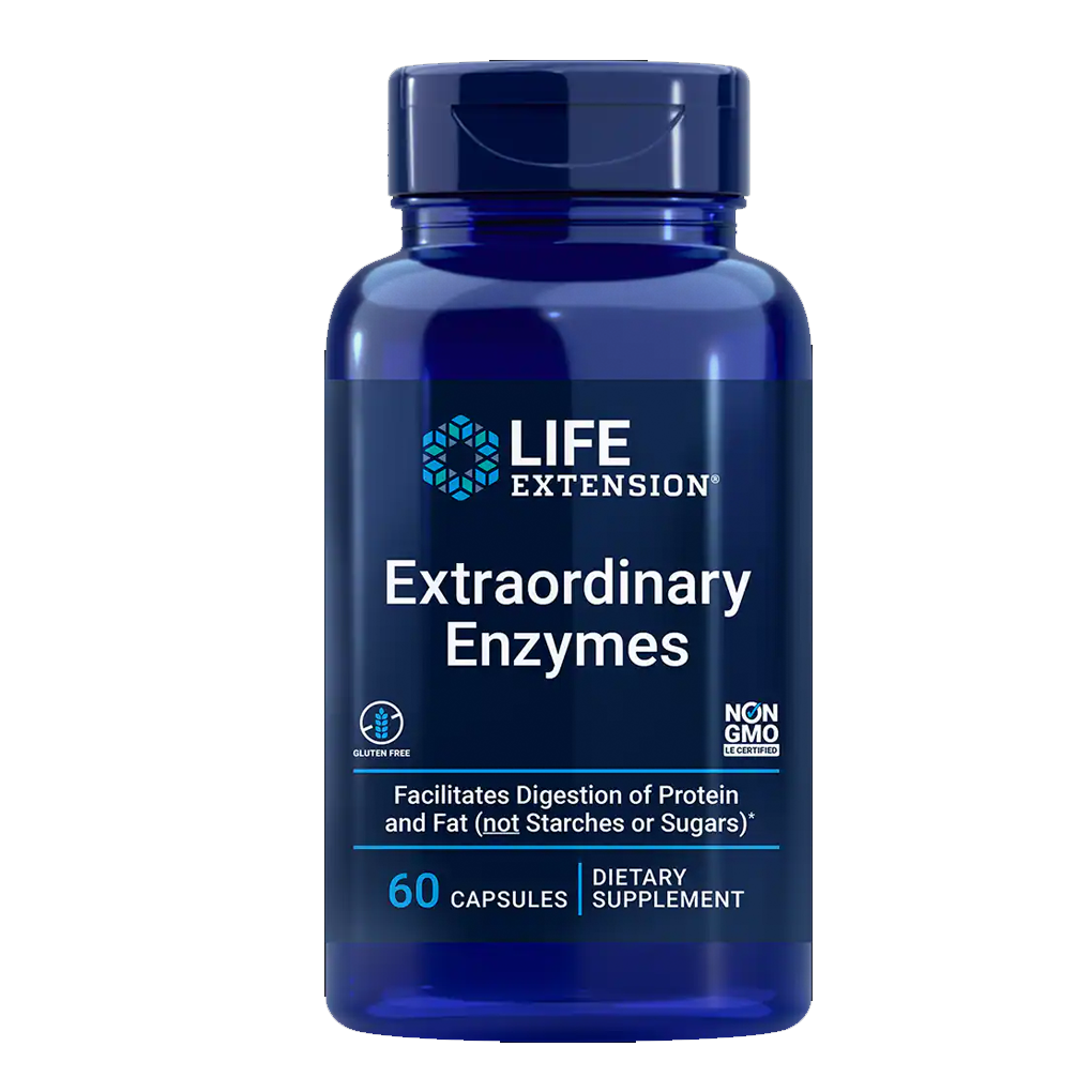 Life Extension Extraordinary Enzymes /60 Caps