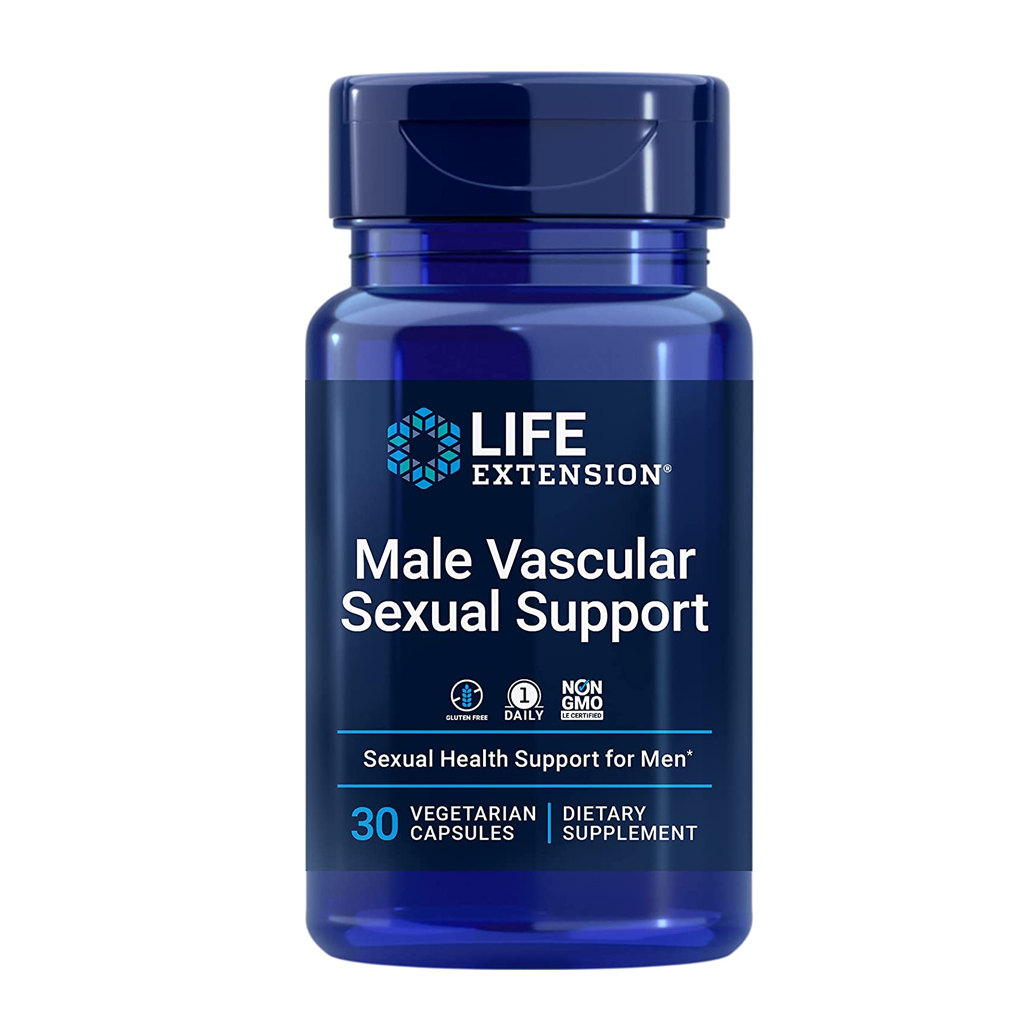 Life Extension Male Vascular Sexual Support / 30 Capsules