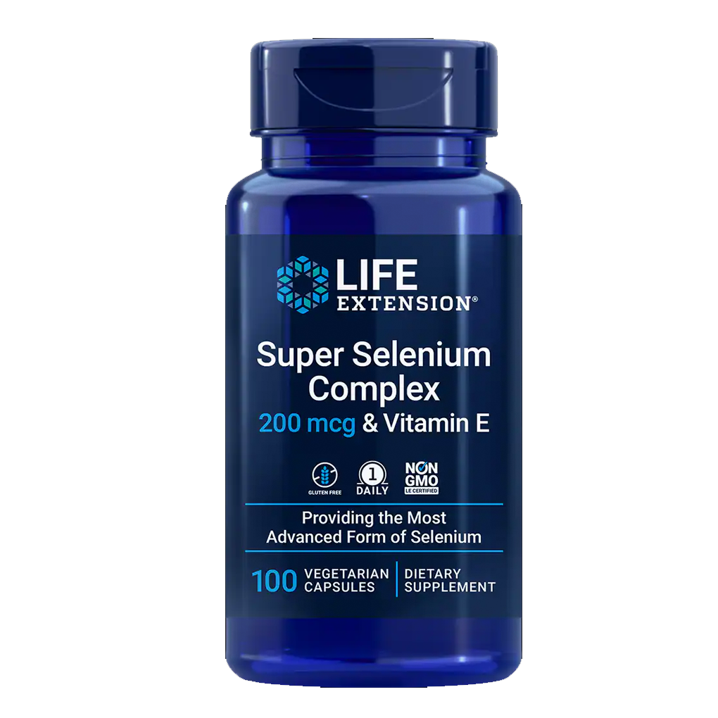 Life Extension  Super Selenium Complex 200 mcg / 100 Vegetarian Capsules