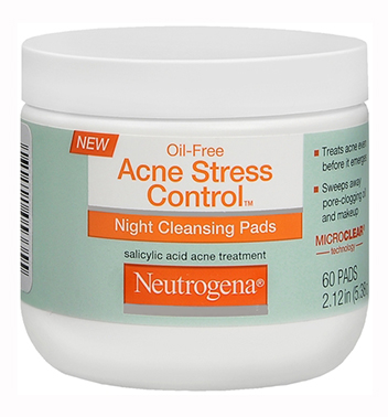 Neutrogena Acne Stress Control Night Cleansing Pads 60 Each Neutrogena Acne Stress Control Night Cleansing Pads 60 Each