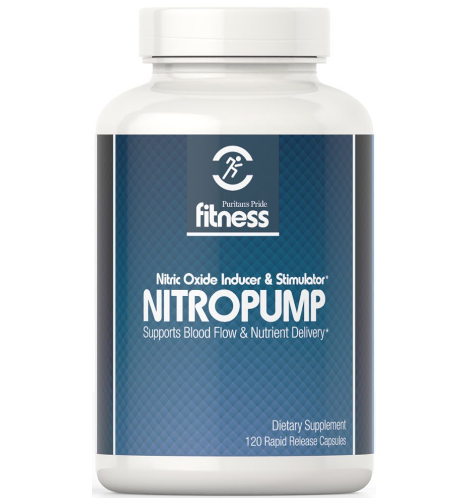 Puritan's Pride Fitness NitroPump 1000 / 120 Capsules