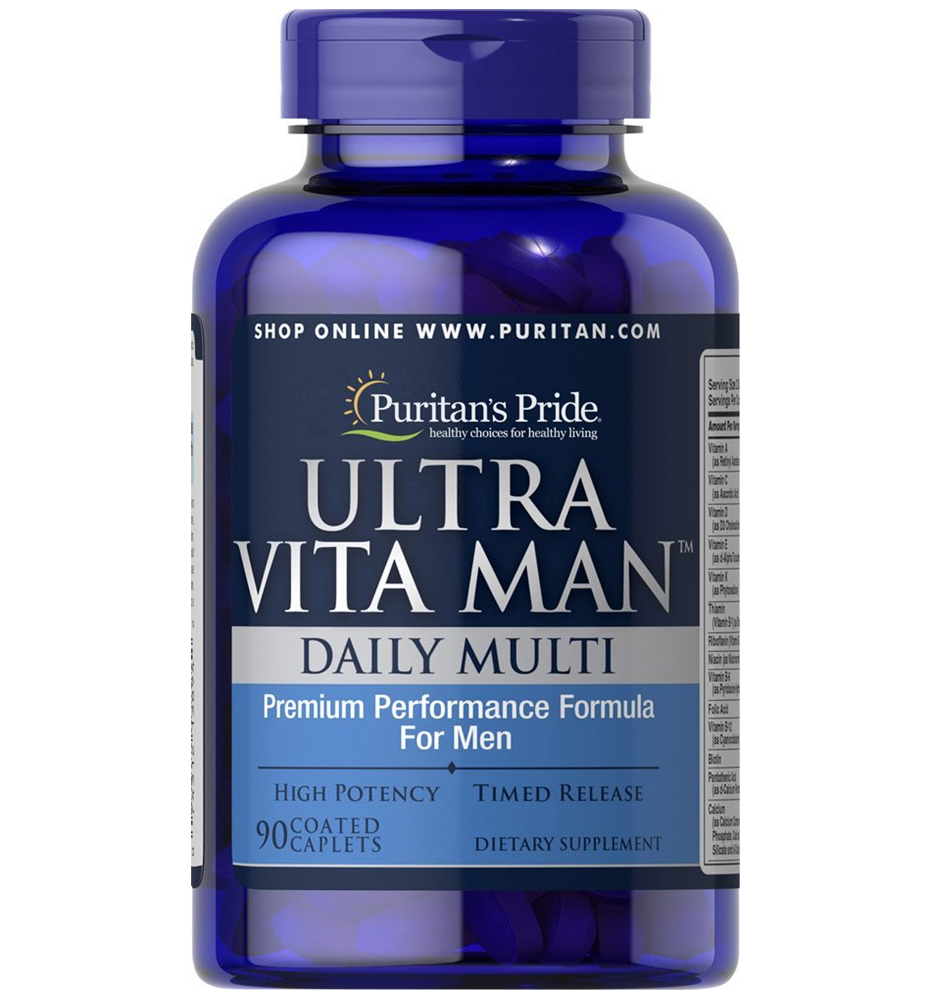 Puritan’s Pride Ultra Vita Man™ Time Release / 90 Caplets