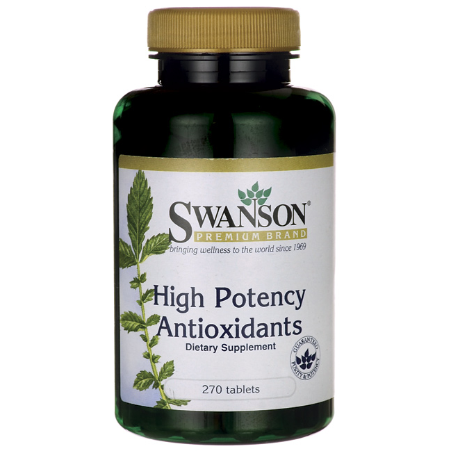 Swanson Premium High Potency Antioxidants / 270 Tabs Swanson Premium High Potency Antioxidants / 270 Tabs