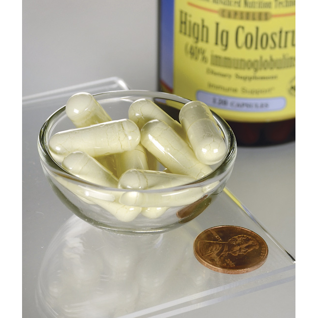 Swanson Ultra High Ig Colostrum 500mg / 120caps ( 40% immunoglobulin ) Swanson Ultra High Ig Colostrum 500mg / 120caps ( 40% immunoglobulin )
