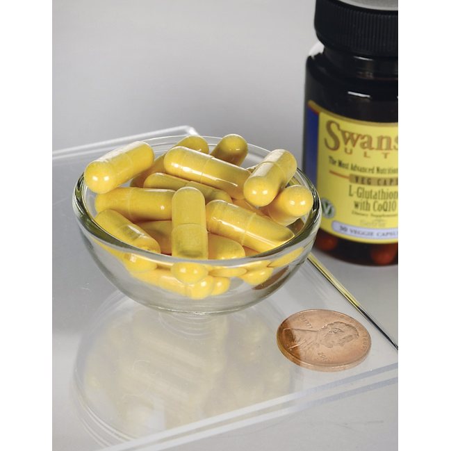 Swanson Ultra L-Glutathione with CoQ10 / 30 Veg Caps Swanson Ultra L-Glutathione with CoQ10 / 30 Veg Caps