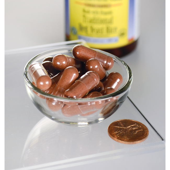  Swanson Ultra Made with Organic Traditional Red Yeast Rice 600 mg / 60 Veg Caps