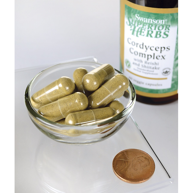 Swanson Superior Herbs Cordyceps Complex / 60 Veg Caps Swanson Superior Herbs Cordyceps Complex / 60 Veg Caps