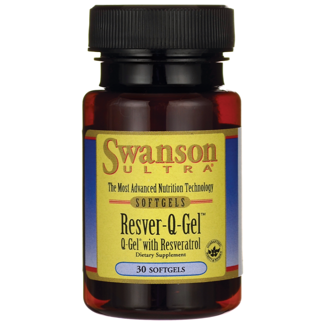 Swanson Ultra Resver-Q-Gel / 30 Sgels Swanson Ultra Resver-Q-Gel / 30 Sgels