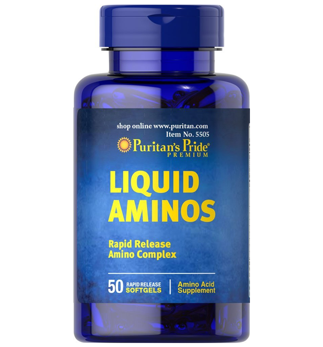 Puritan's Pride Liquid Aminos / 50 Softgels Puritan's Pride Liquid Aminos / 50 Softgels