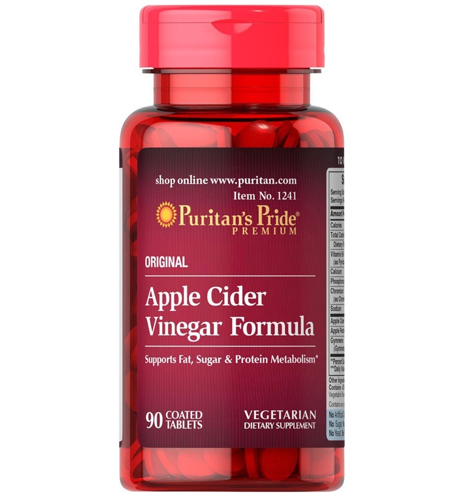 Puritan’s Pride Apple Cider Vinegar Complex Formula / 90 Tablets Puritan’s Pride Apple Cider Vinegar Complex Formula / 90 Tablets