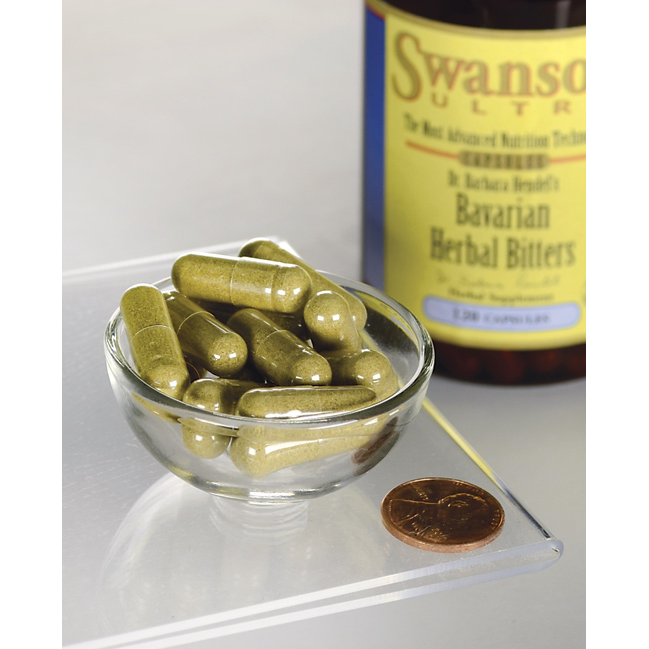 Swanson Ultra Dr. Barbara Hendel's Bavarian Herbal Bitters / 120 Caps Swanson Ultra Dr. Barbara Hendel's Bavarian Herbal Bitters / 120 Caps