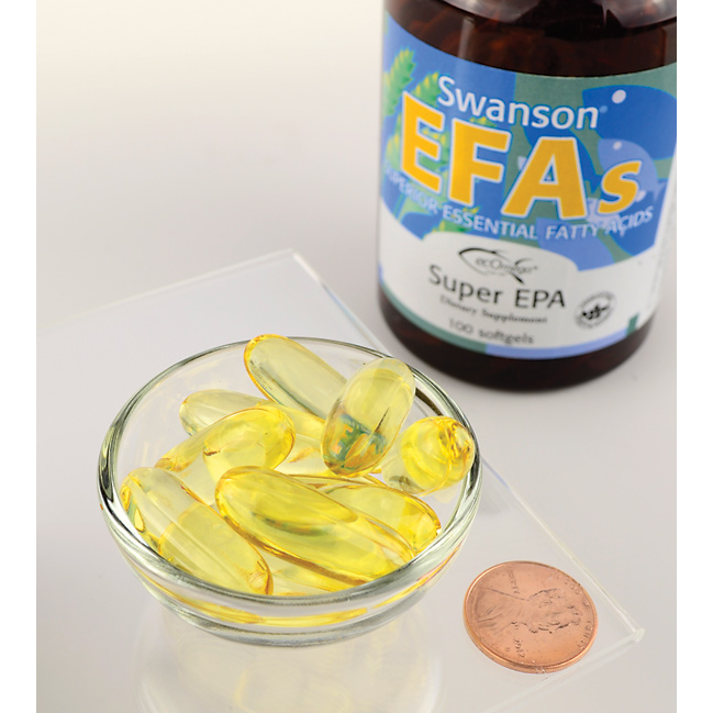  Swanson EFAs Super EPA Fish Oil / 100 Sgels