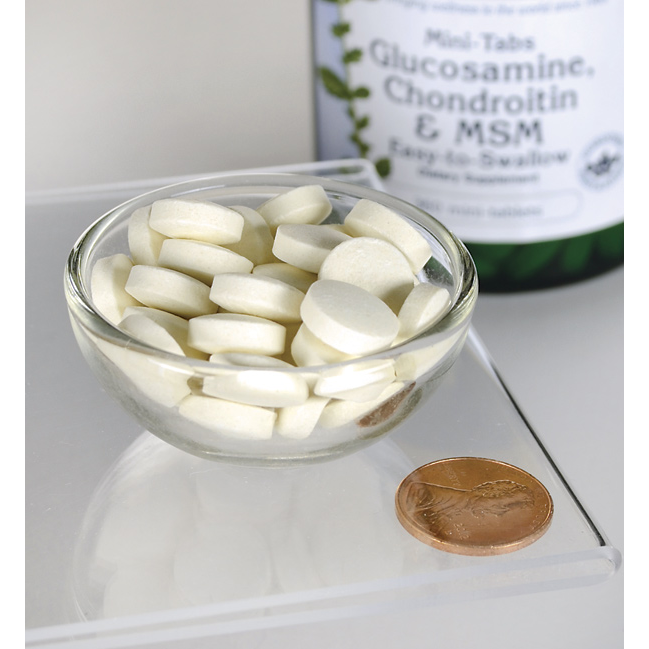 Swanson Premium Mini-Tabs Glucosamine, Chondroitin & MSM 750/600/300 mg - 360 Mini-Tabs Swanson Premium Mini-Tabs Glucosamine, Chondroitin & MSM 750/600/300 mg - 360 Mini-Tabs