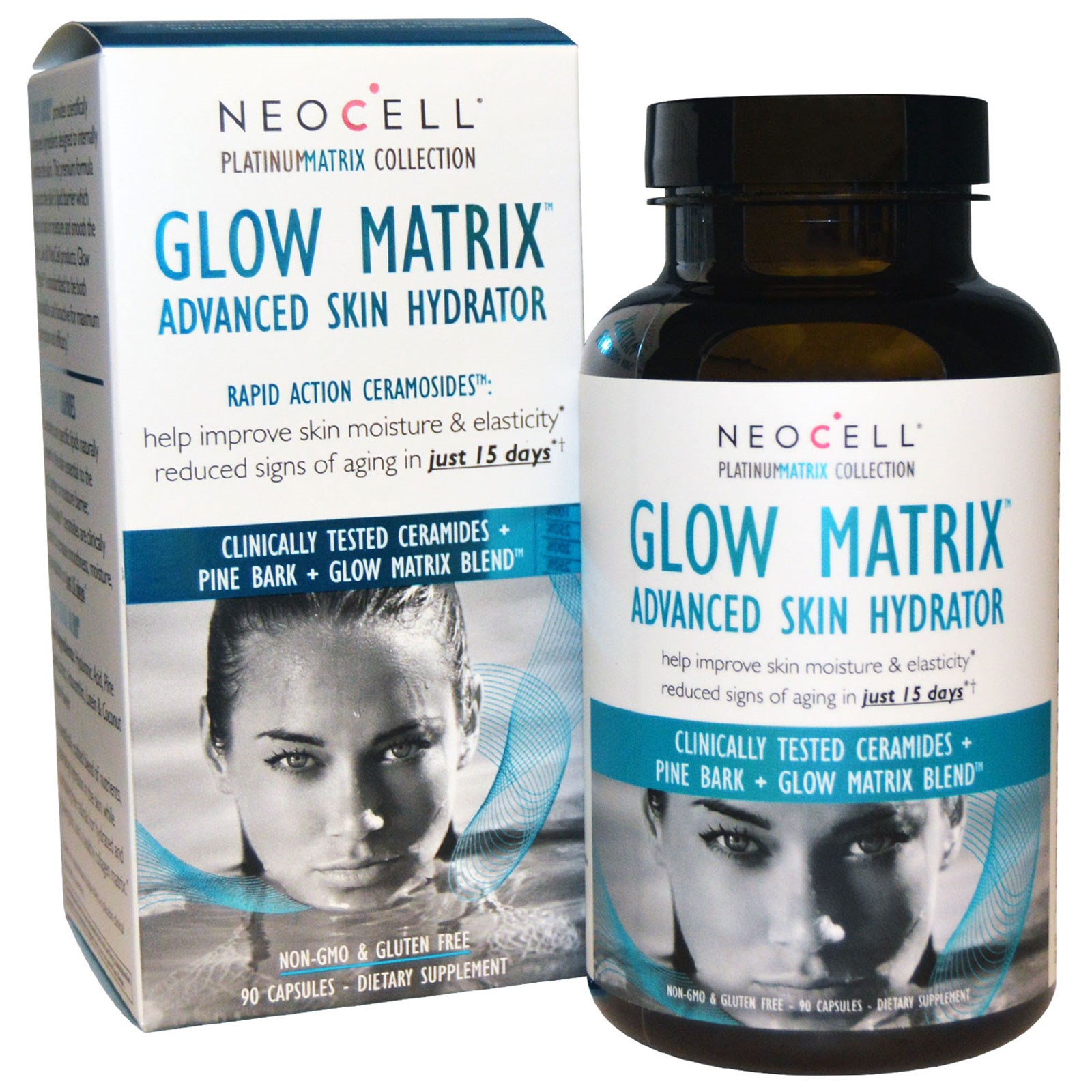 NeoCell Glow Matrix Advanced Skin Hydrator / 90 Caps NeoCell Glow Matrix Advanced Skin Hydrator / 90 Caps