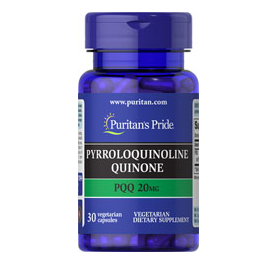 Puritan's Pride Pyrroloquinoline Quinone (PQQ) 20 mg / 30 Capsules Puritan's Pride Pyrroloquinoline Quinone (PQQ) 20 mg / 30 Capsules