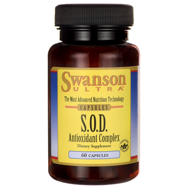 Swanson Ultra S.O.D. Antioxidant Complex / 60 Caps Swanson Ultra S.O.D. Antioxidant Complex / 60 Caps
