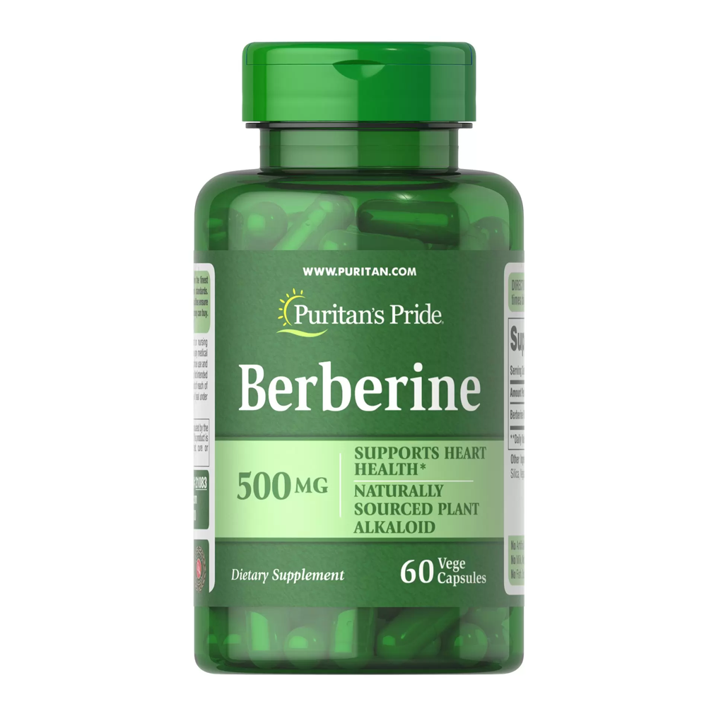 Puritan's Pride  Berberine 500 mg / 60 Capsules