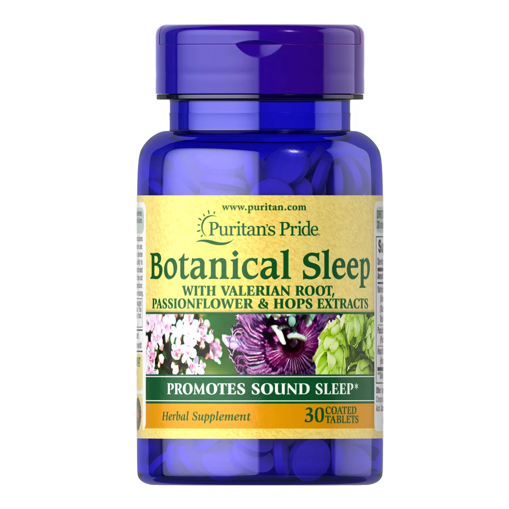 Puritan's Pride  Botanical Sleep / 30 Coated Tablets