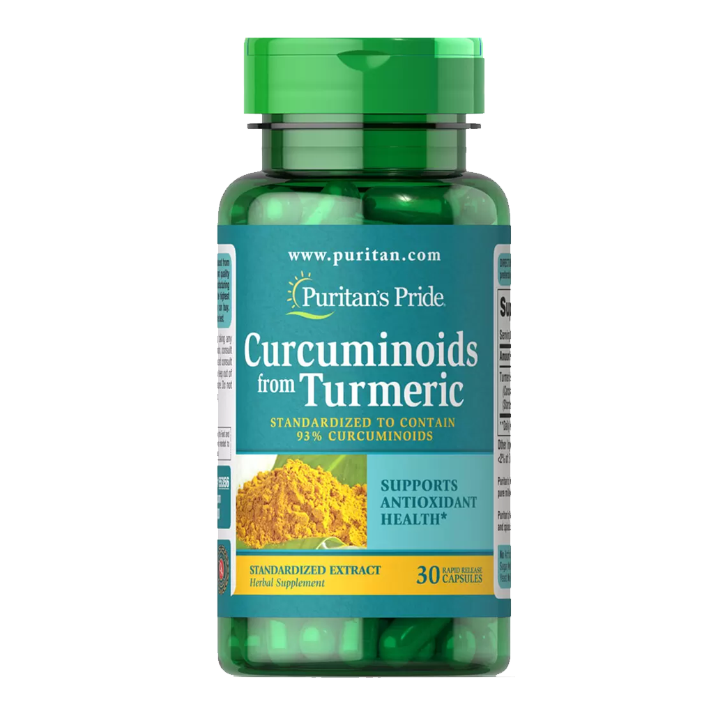 Puritan's Pride Curcuminoids 500 mg from Turmeric Standardized Extract / 30 Capsules