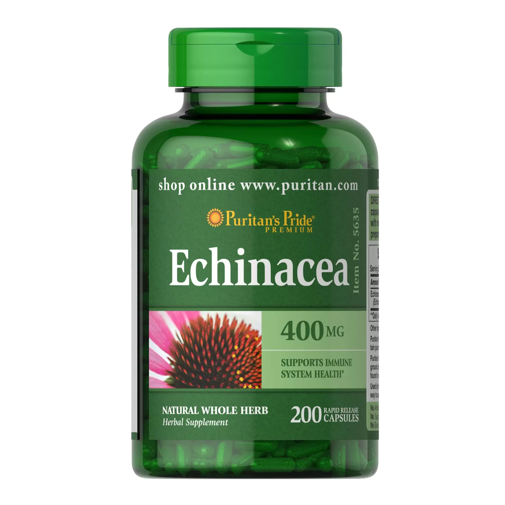 Puritan's Pride Echinacea 400 mg / 200 Capsules