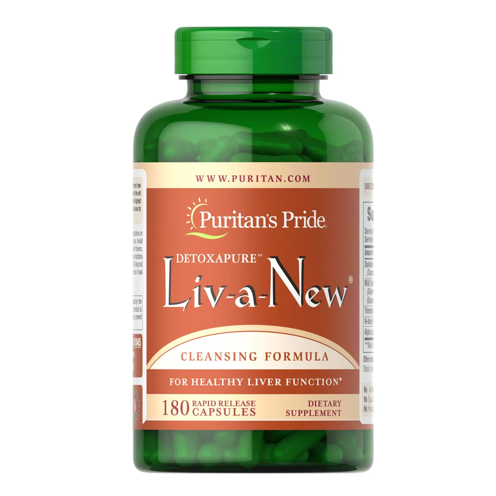 Puritan's Pride  Liv-A-New® / 180 Capsules