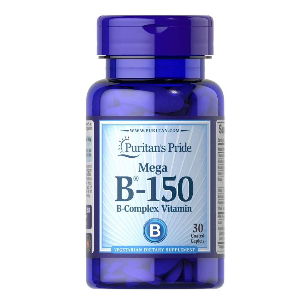 Puritan's Pride Vitamin B-150™ Complex / 30 Caplets