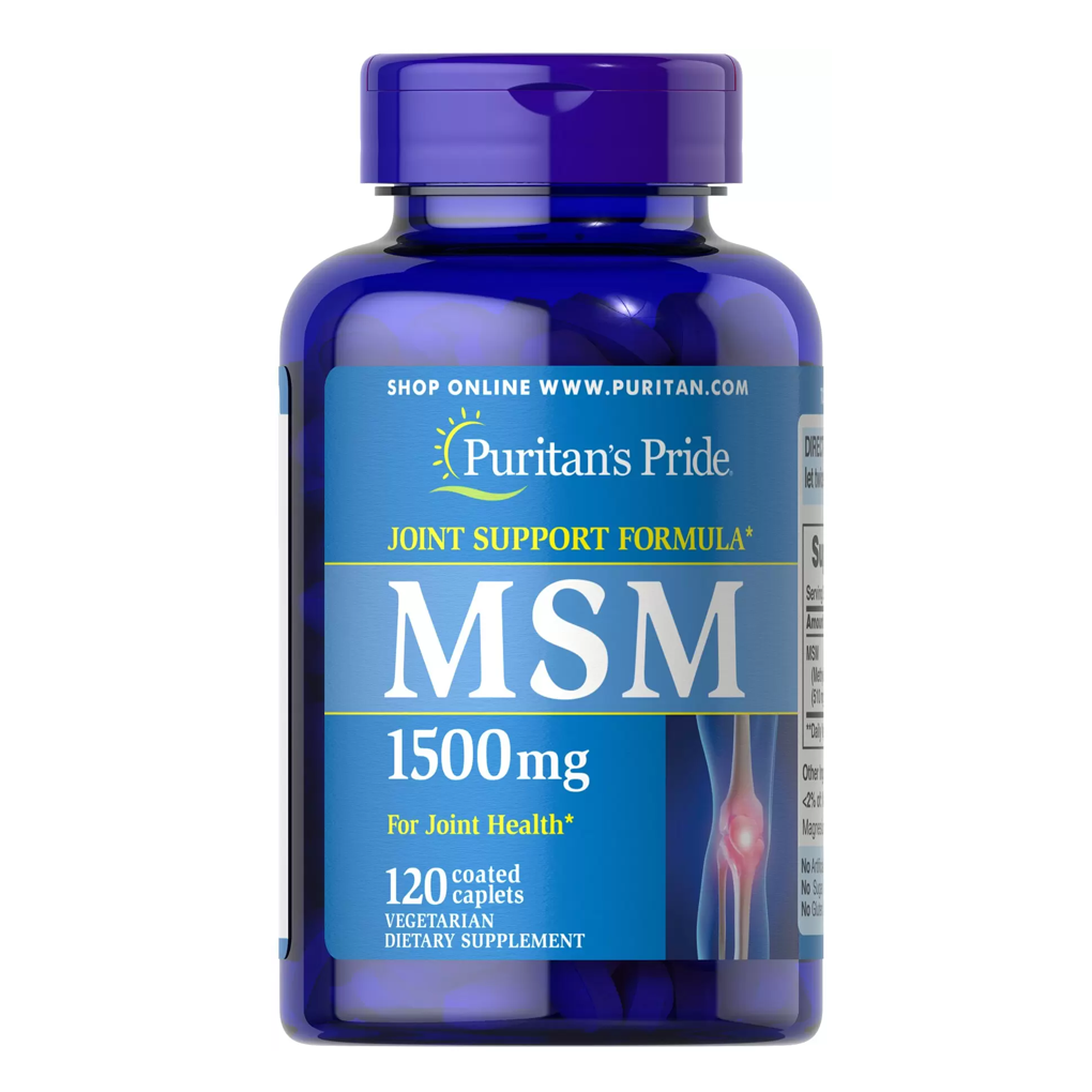 Puritan's Pride MSM 1500 mg / 120 Caplets