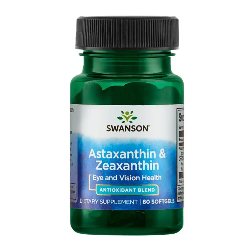 Swanson-Ultra-Astaxanthin & Zeaxanthin / 60 Sgels Swanson-Ultra-Astaxanthin & Zeaxanthin / 60 Sgels