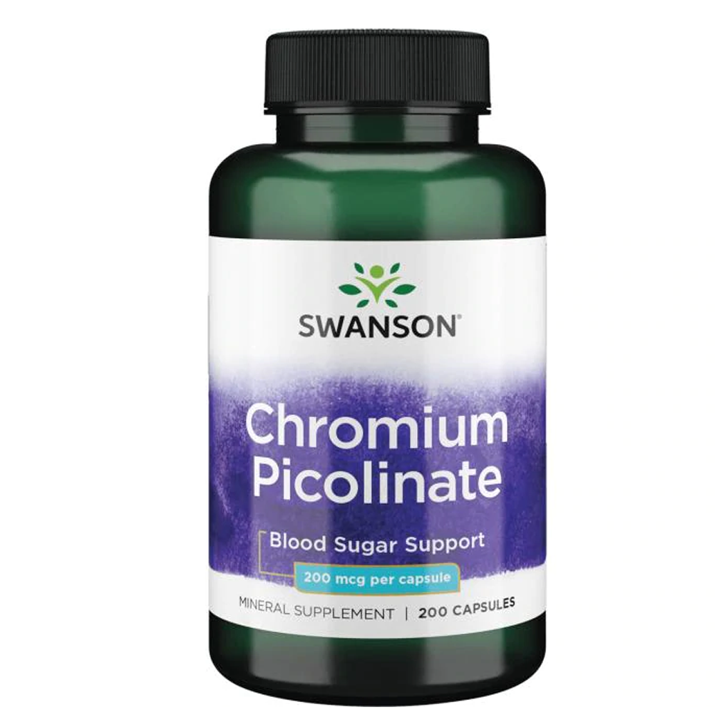 Swanson Premium Chromium Picolinate 200 mcg / 200 Caps