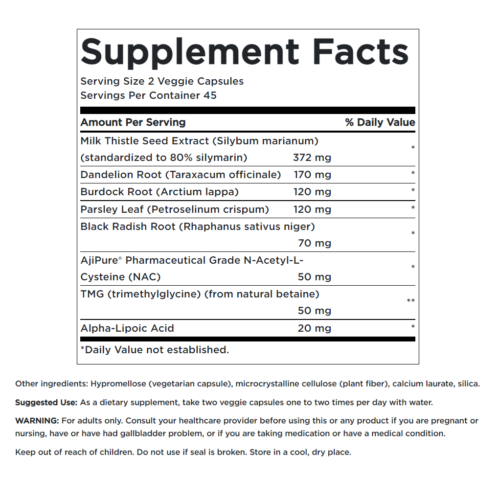 Swanson Condition Specific Formulas Liver Essentials / 90 Veg Caps