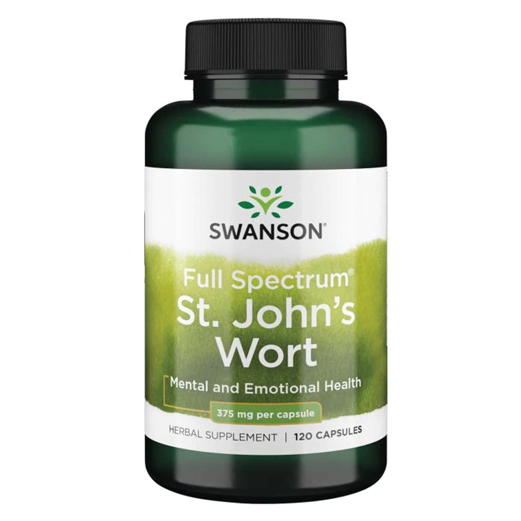 Swanson Premium Full Spectrum St. John's Wort 375 mg / 120 Caps