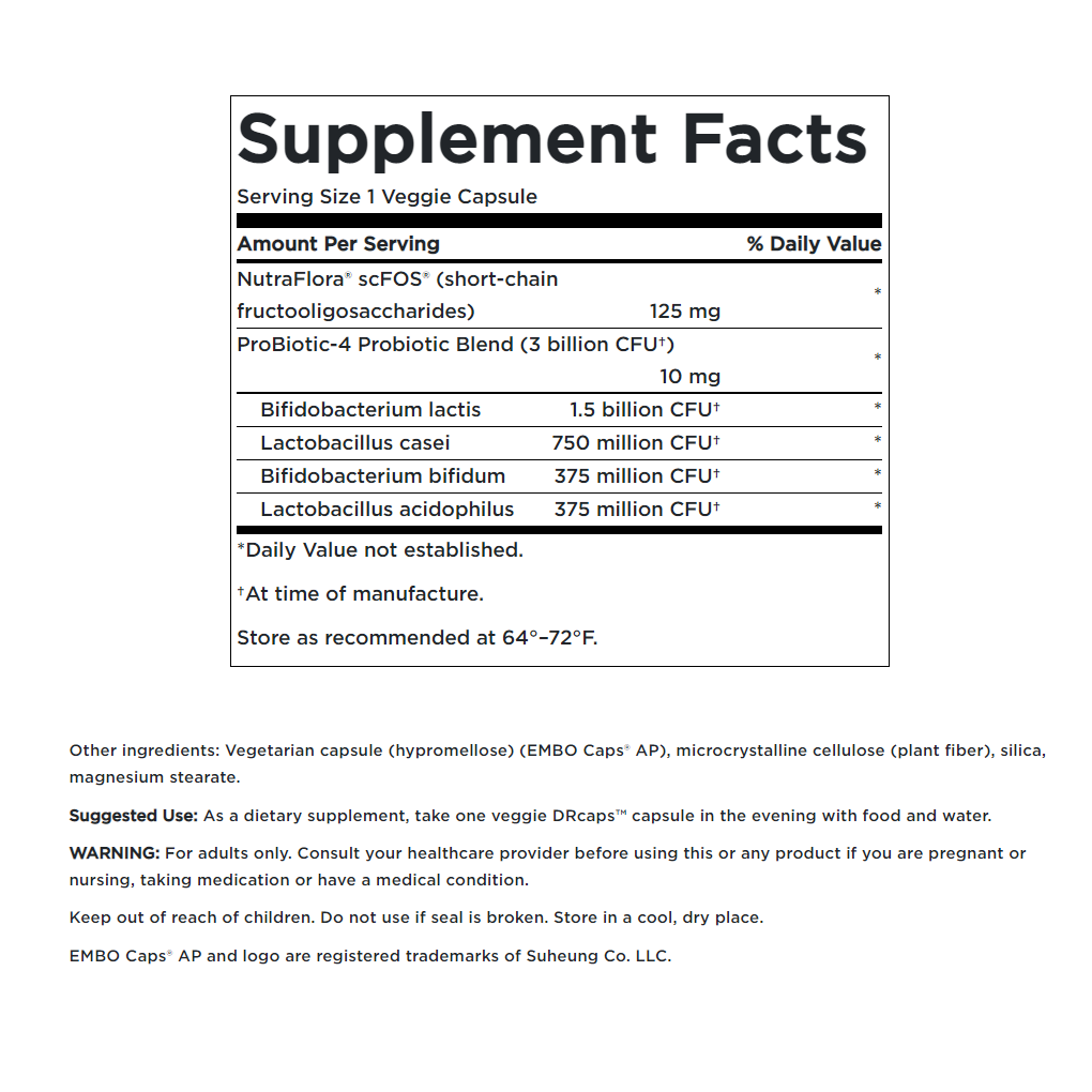 Swanson Probiotics ProBiotic-4 / 60 Veg Drcaps