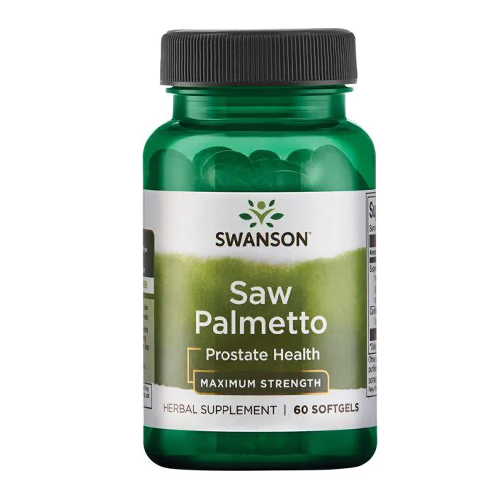 Swanson Superior Herbs Saw Palmetto 320 mg / 60 Sgels Swanson Superior Herbs Saw Palmetto 320 mg / 60 Sgels
