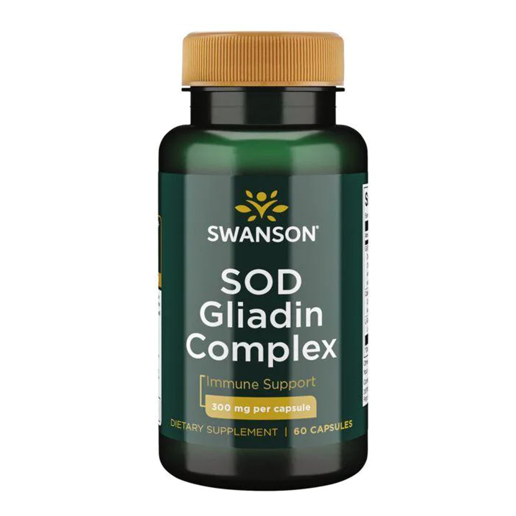 Swanson Ultra SOD Gliadin Complex - GliSODin / 60 Caps Swanson Ultra SOD Gliadin Complex - GliSODin / 60 Caps