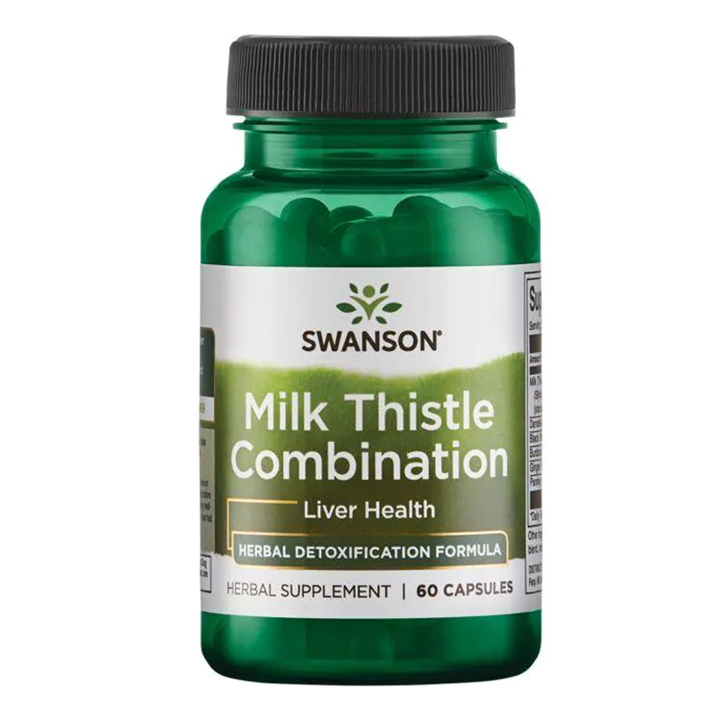 Swanson Superior Herbs Milk Thistle Combination / 60 Capsules