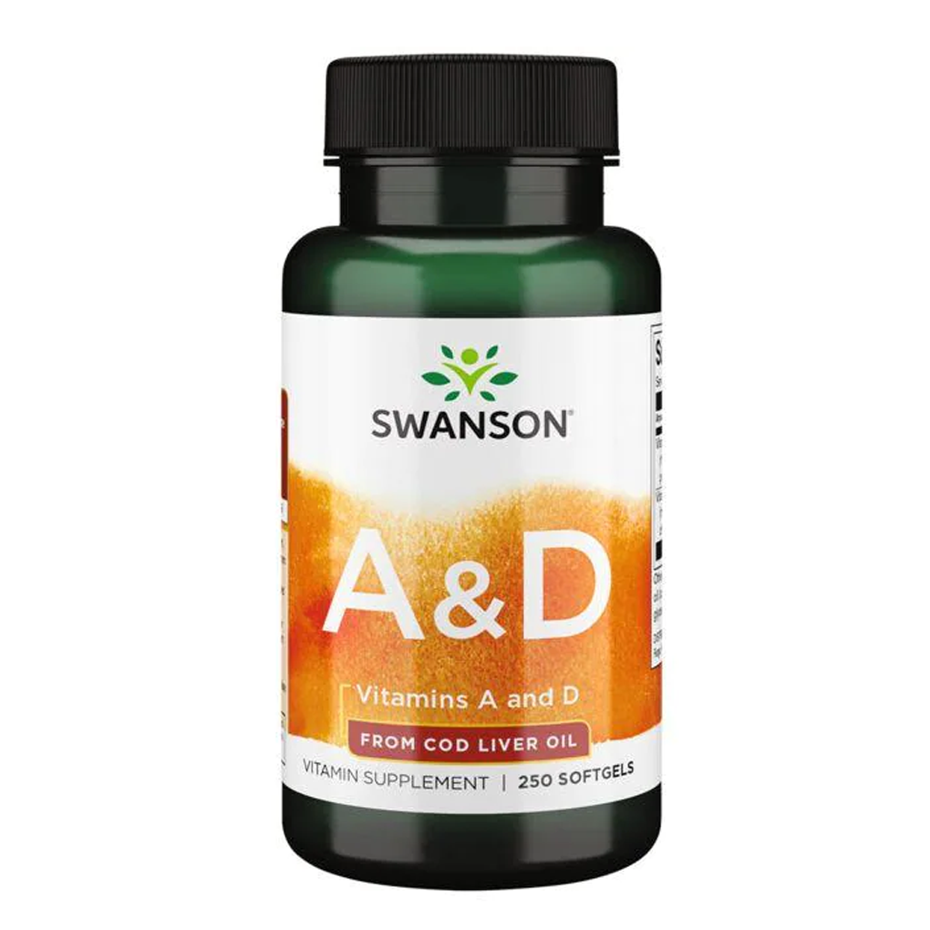 Swanson Premium- Vitamins A & D / 250 Softgels