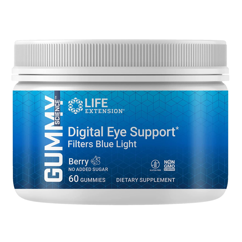 Life Extension  Gummy Science™ Digital Eye Support (Berry) / 60 Gummies