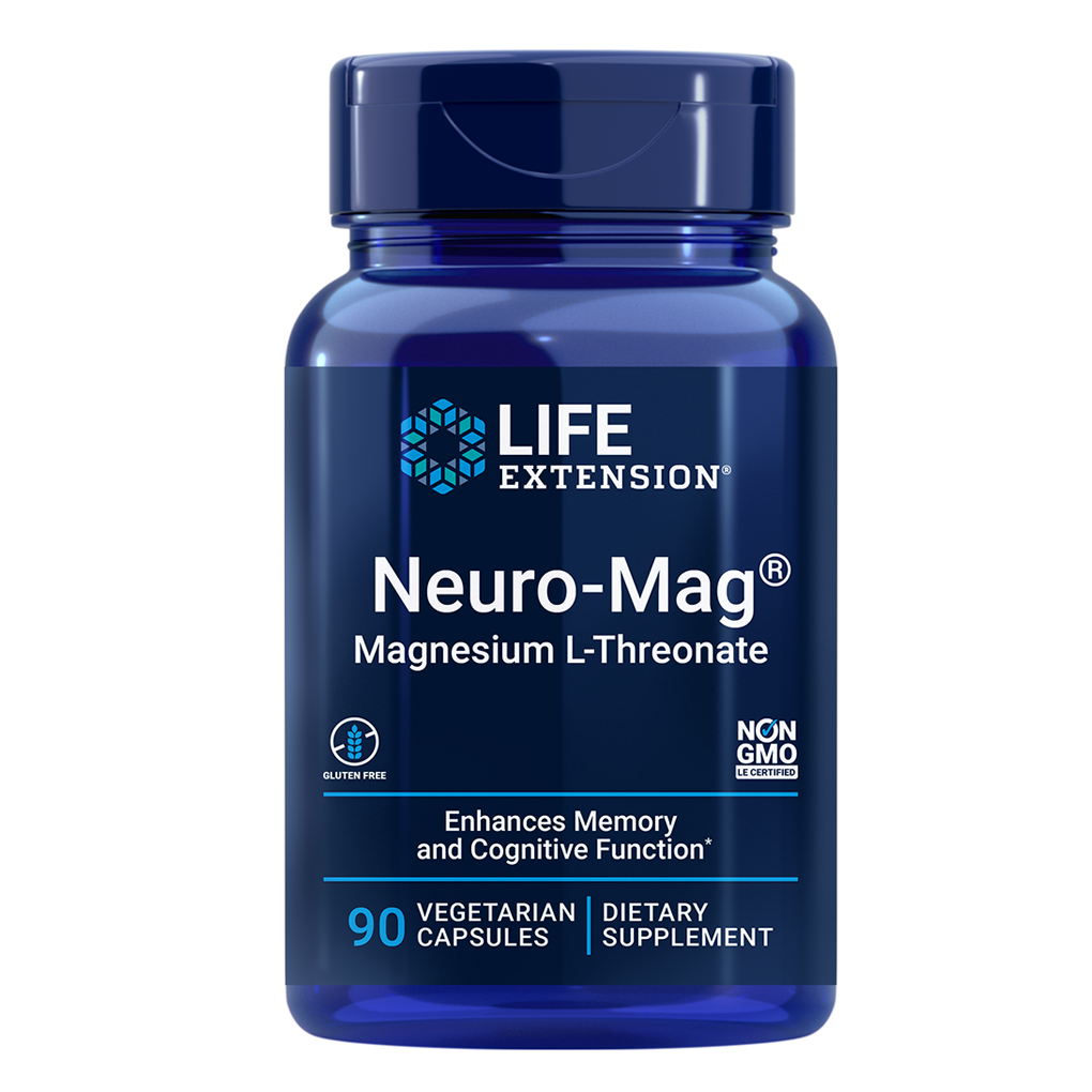 Life Extension Neuro-Mag® Magnesium L-Threonate / 90 Vegetarian Capsules Life Extension Neuro-Mag® Magnesium L-Threonate / 90 Vegetarian Capsules