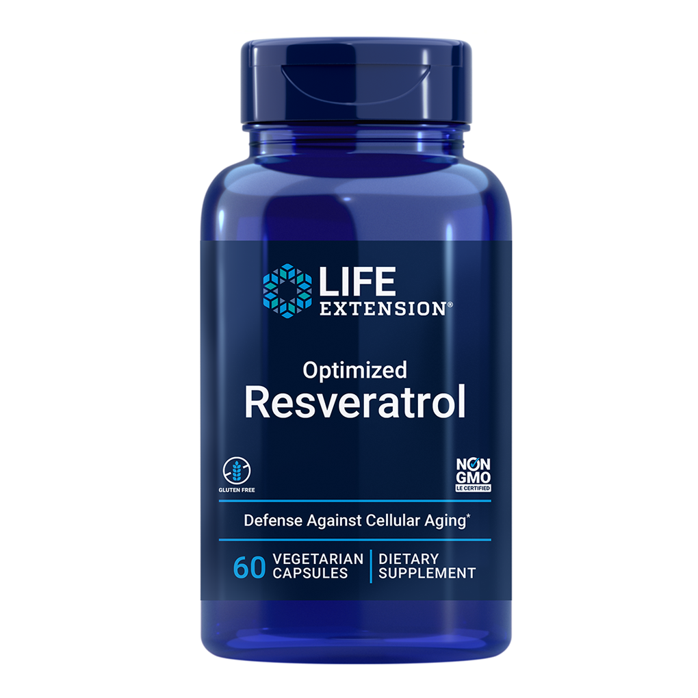 Life Extension  Optimized Resveratrol / 60 Vegetarian Capsules