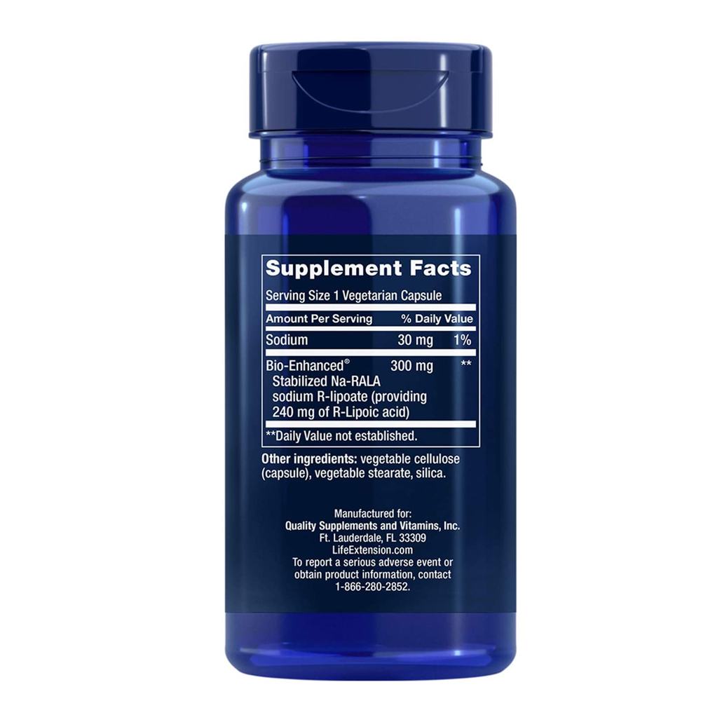 Life Extension Super R-Lipoic Acid 240 mg / 60 Vegetarian Capsules Life Extension Super R-Lipoic Acid 240 mg / 60 Vegetarian Capsules
