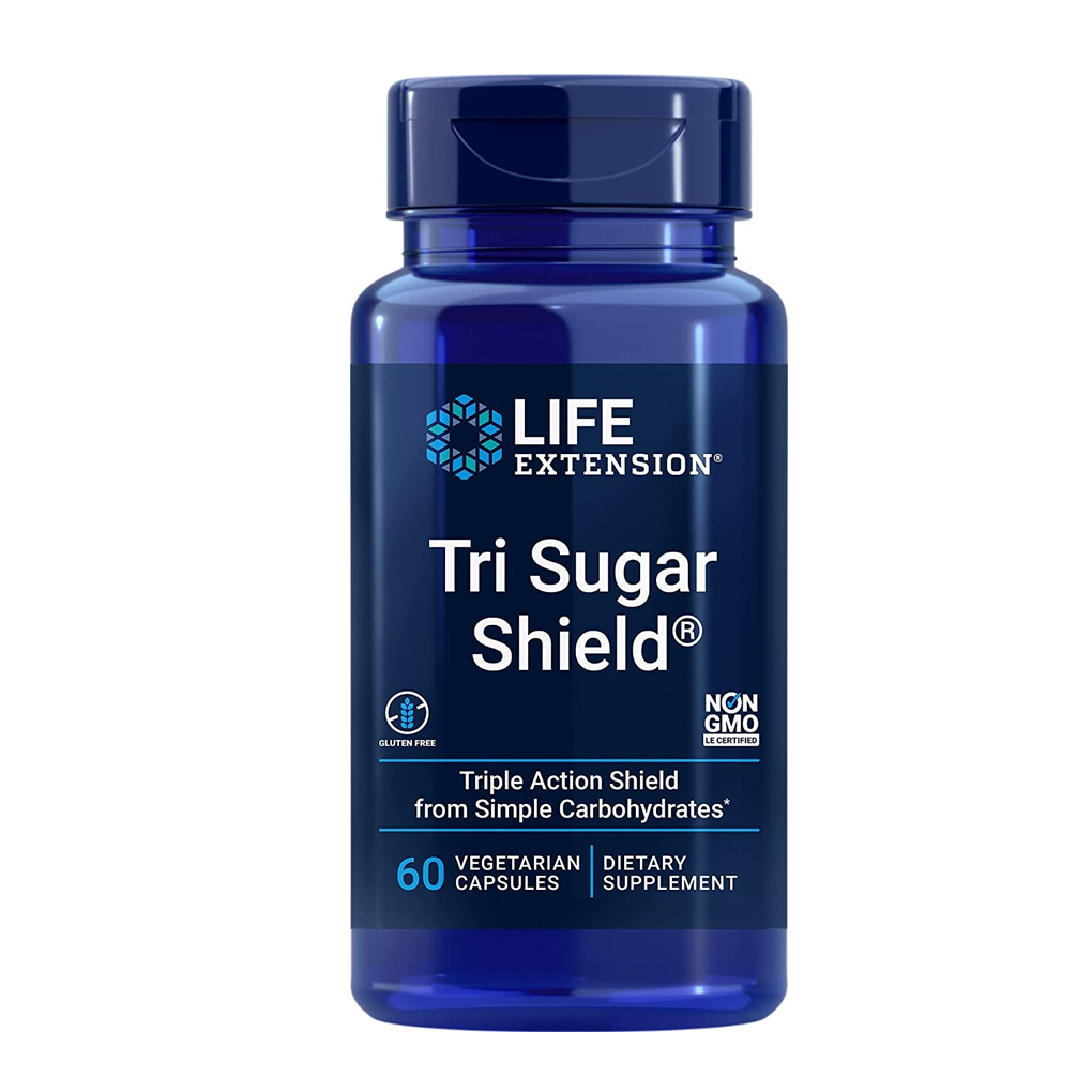 Life Extension Tri Sugar Shield® / 60 Vegetarian Capsules