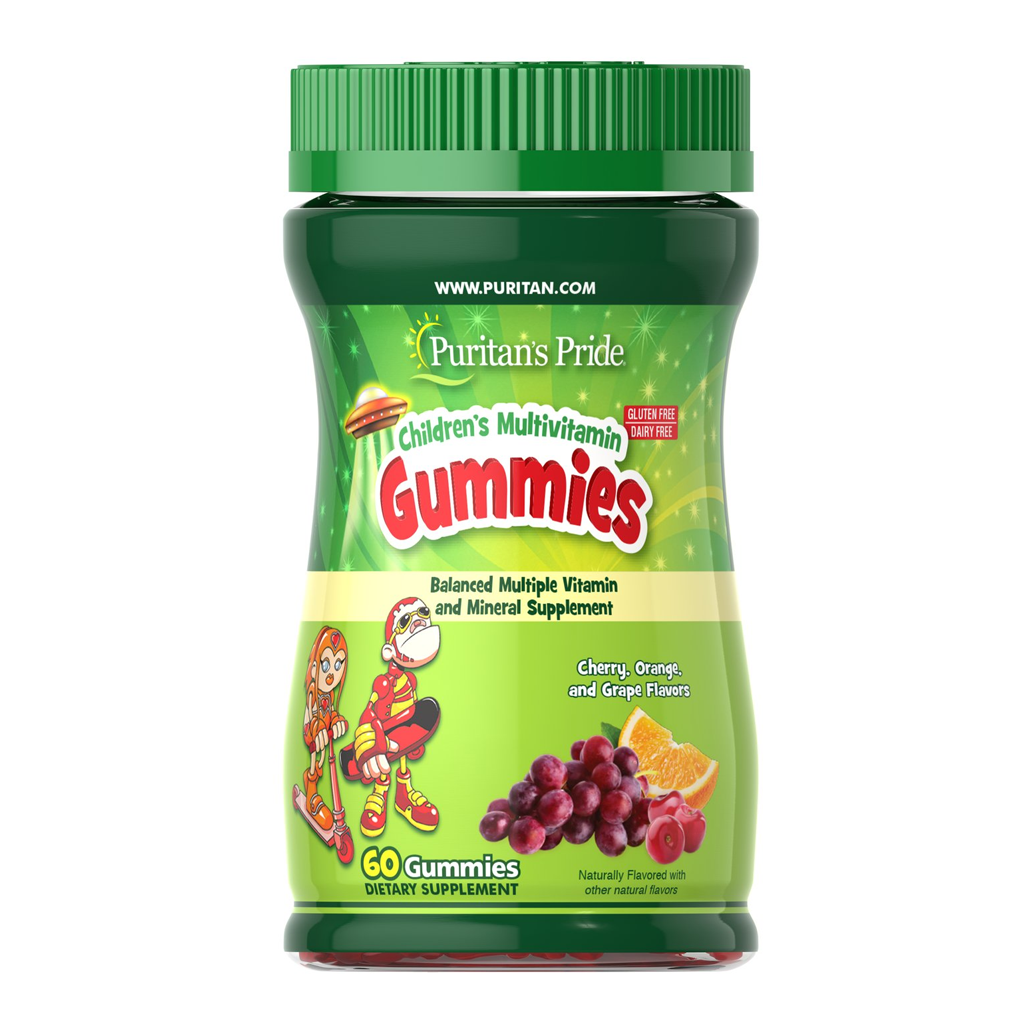 Puritan's pride Children's Multivitamins & Minerals / 60 Gummies