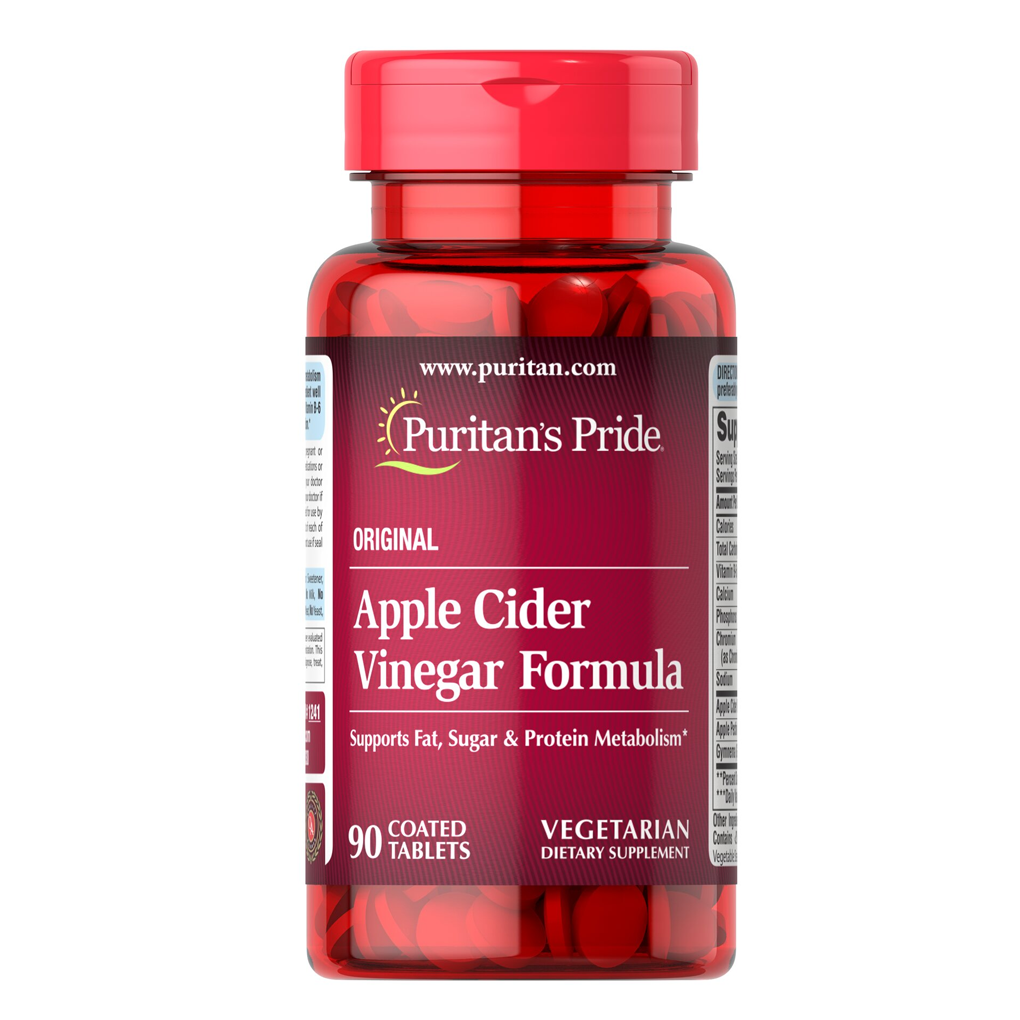 Puritan’s Pride Apple Cider Vinegar Complex Formula / 90 Tablets