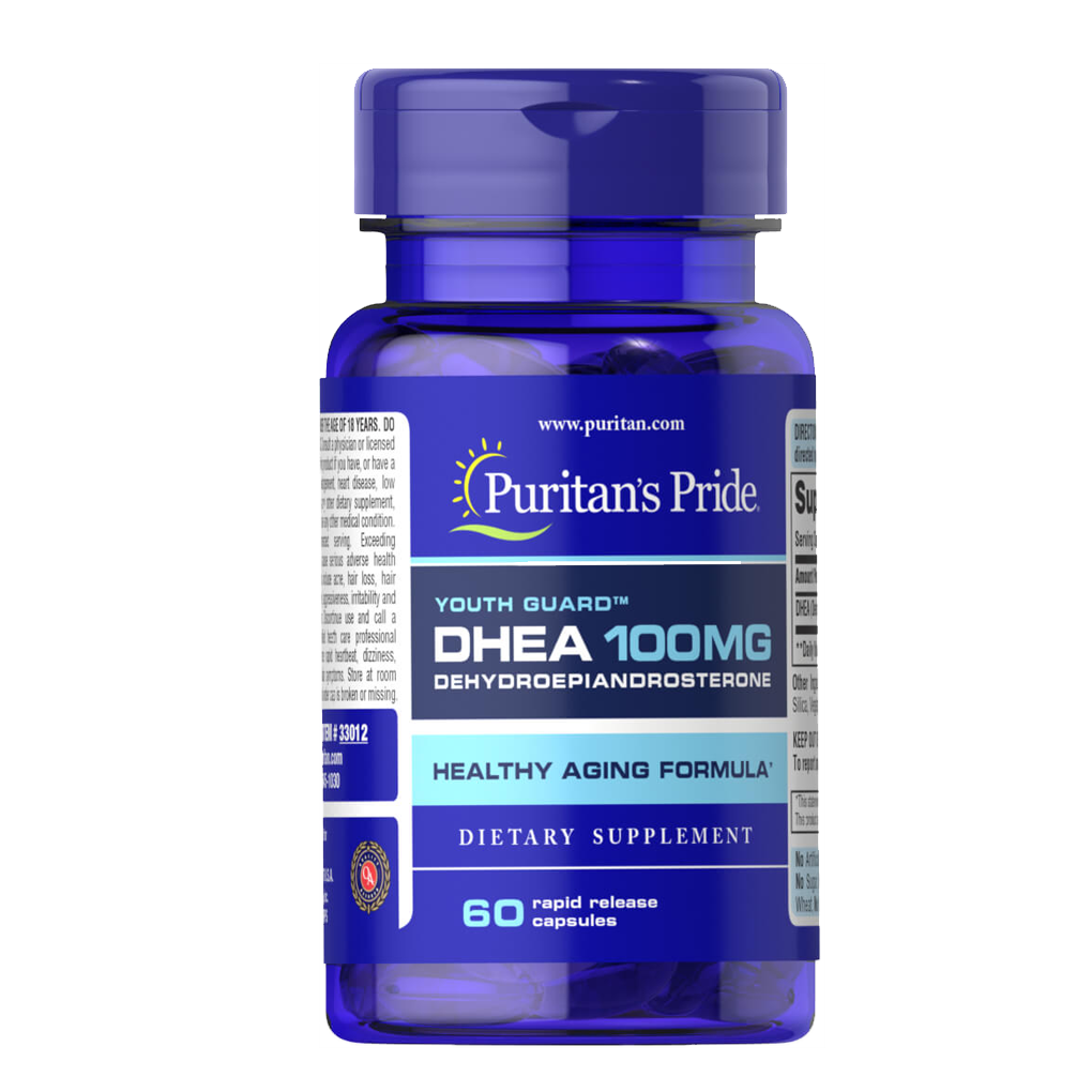 Puritan's Pride  DHEA 100 mg / 60 Capsules