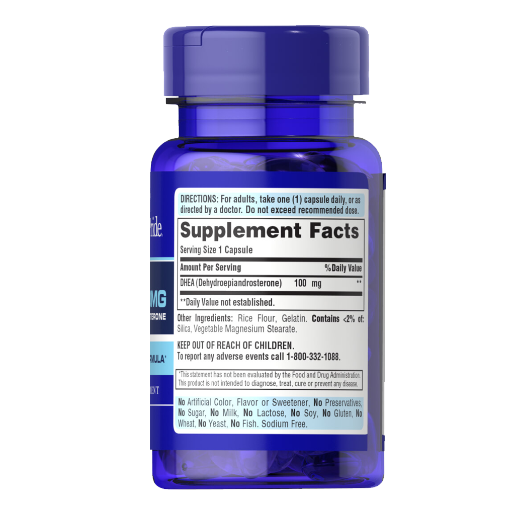 Puritan's Pride DHEA 100 mg / 60 Capsules Puritan's Pride DHEA 100 mg / 60 Capsules