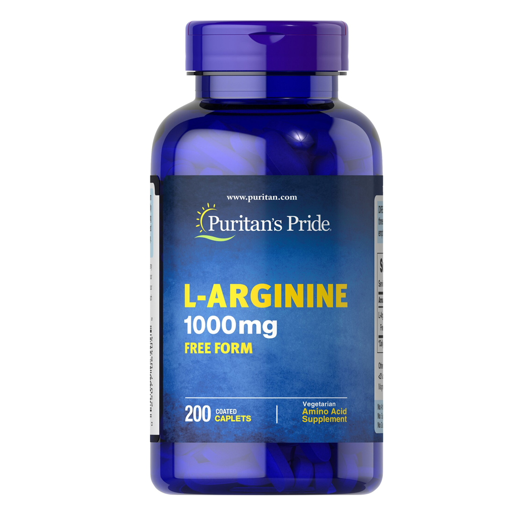 Puritan’s Pride L-Arginine 1000 mg / 200 Caplets