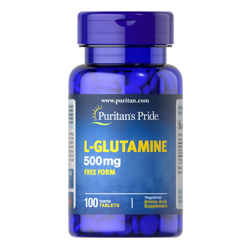 Puritan's Pride L-Glutamine 500 mg / 100 Tablets